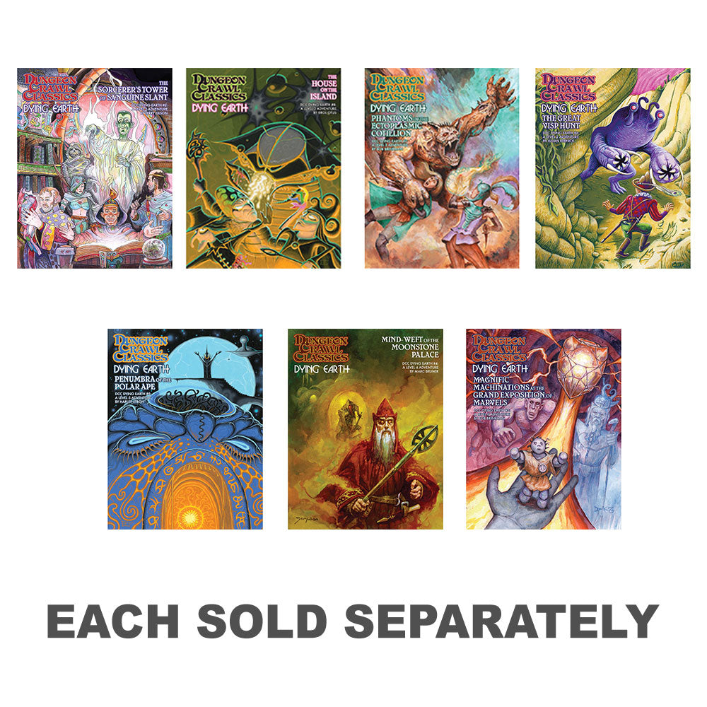 Dungeon Crawl Classics Dying Earth RPG Livre