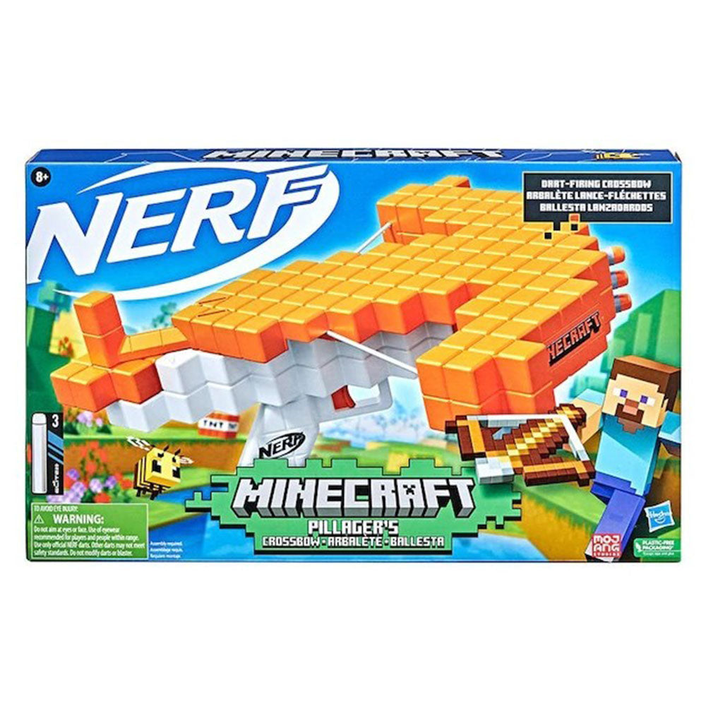 Nerf Minecraft Pillagers Cross Bow