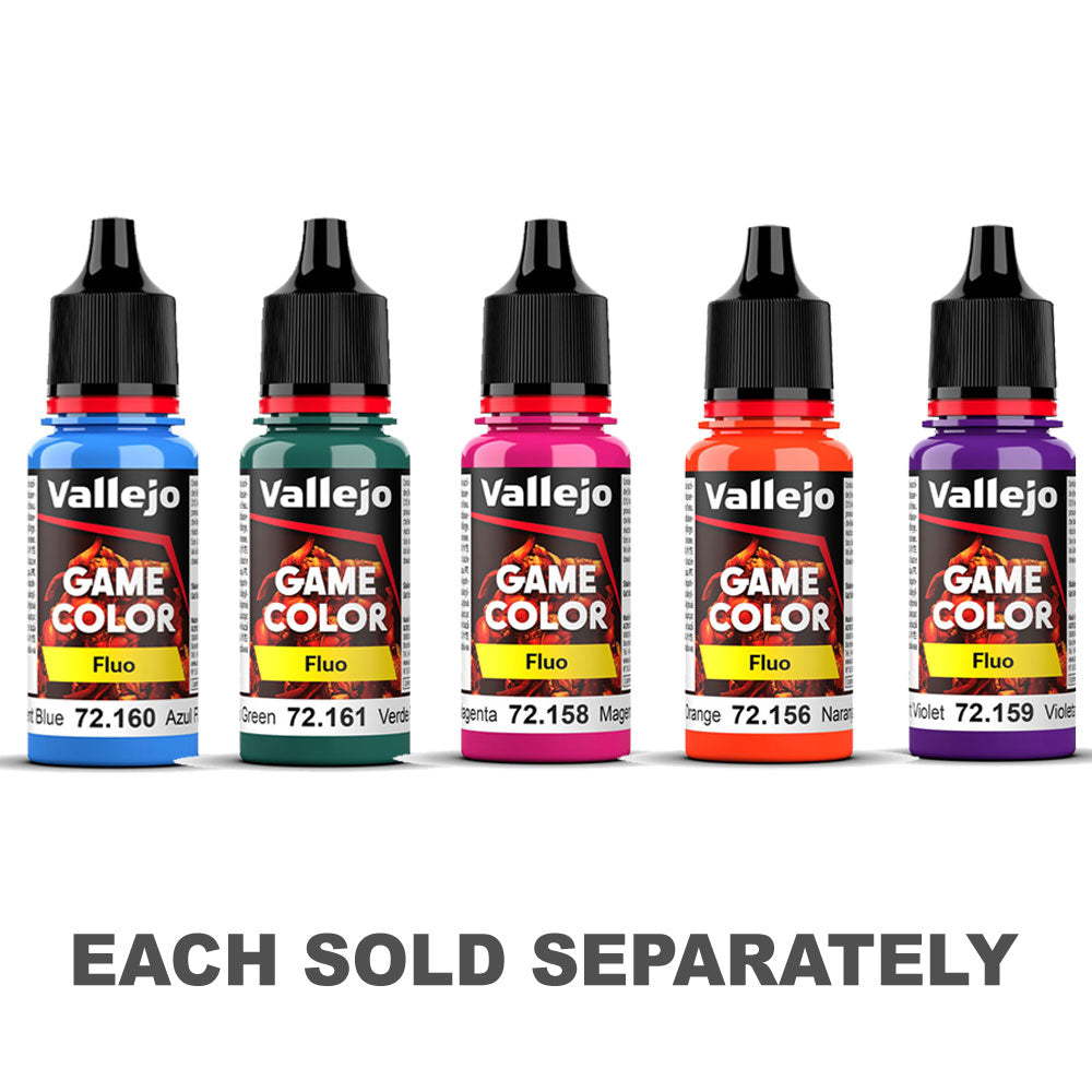 Couleur de jeu Vallejo Figure de peinture fluorescente 18 ml
