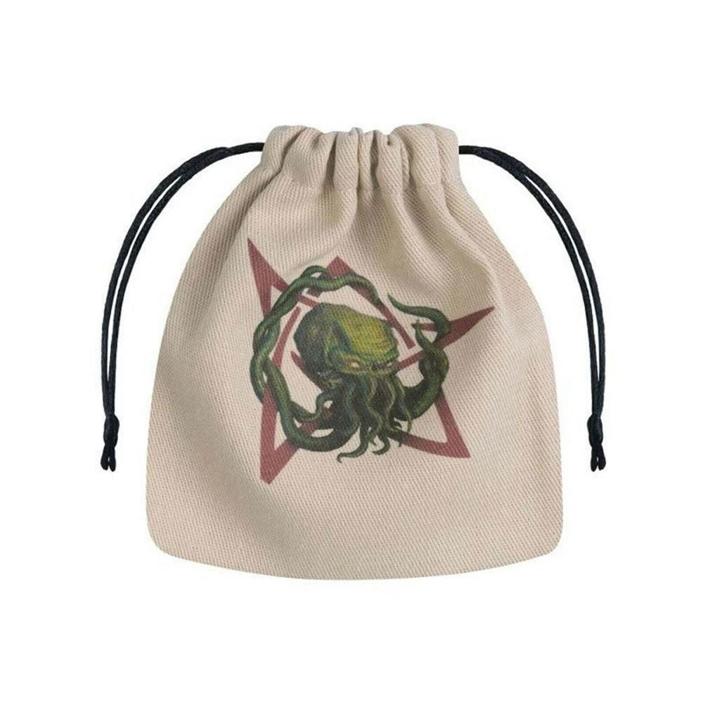 Q Atelier Call of Cthulhu Beige Dice Sac