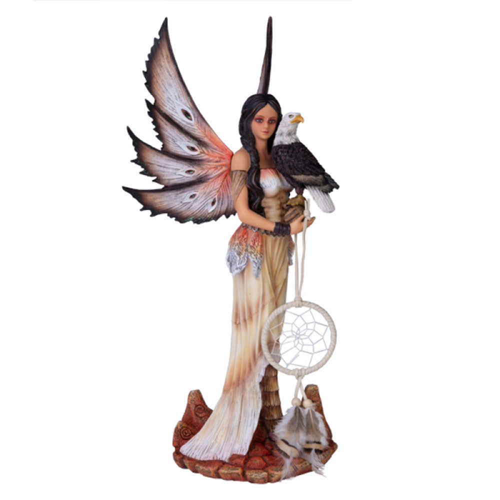 Eagle Fairy Figurine avec DreamCatcher