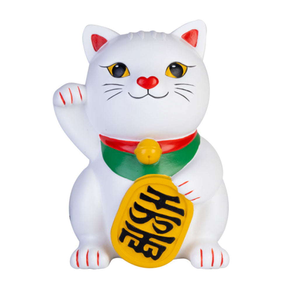 Lampe de table de chaton de Lucky White