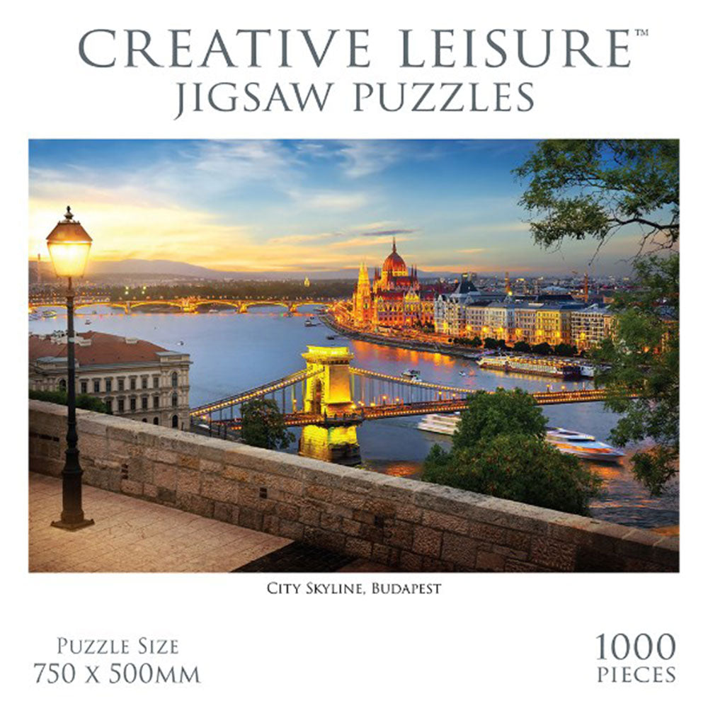 Creative Leisure City Skyline Budapest Puzzle 1000pc