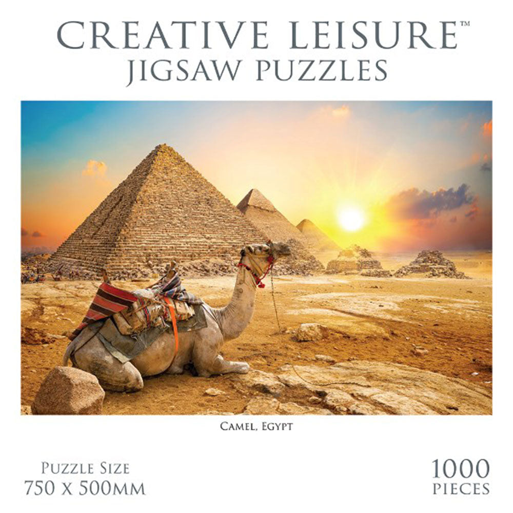 Puzzle créatif de loisirs Camel Egypte 1000pc