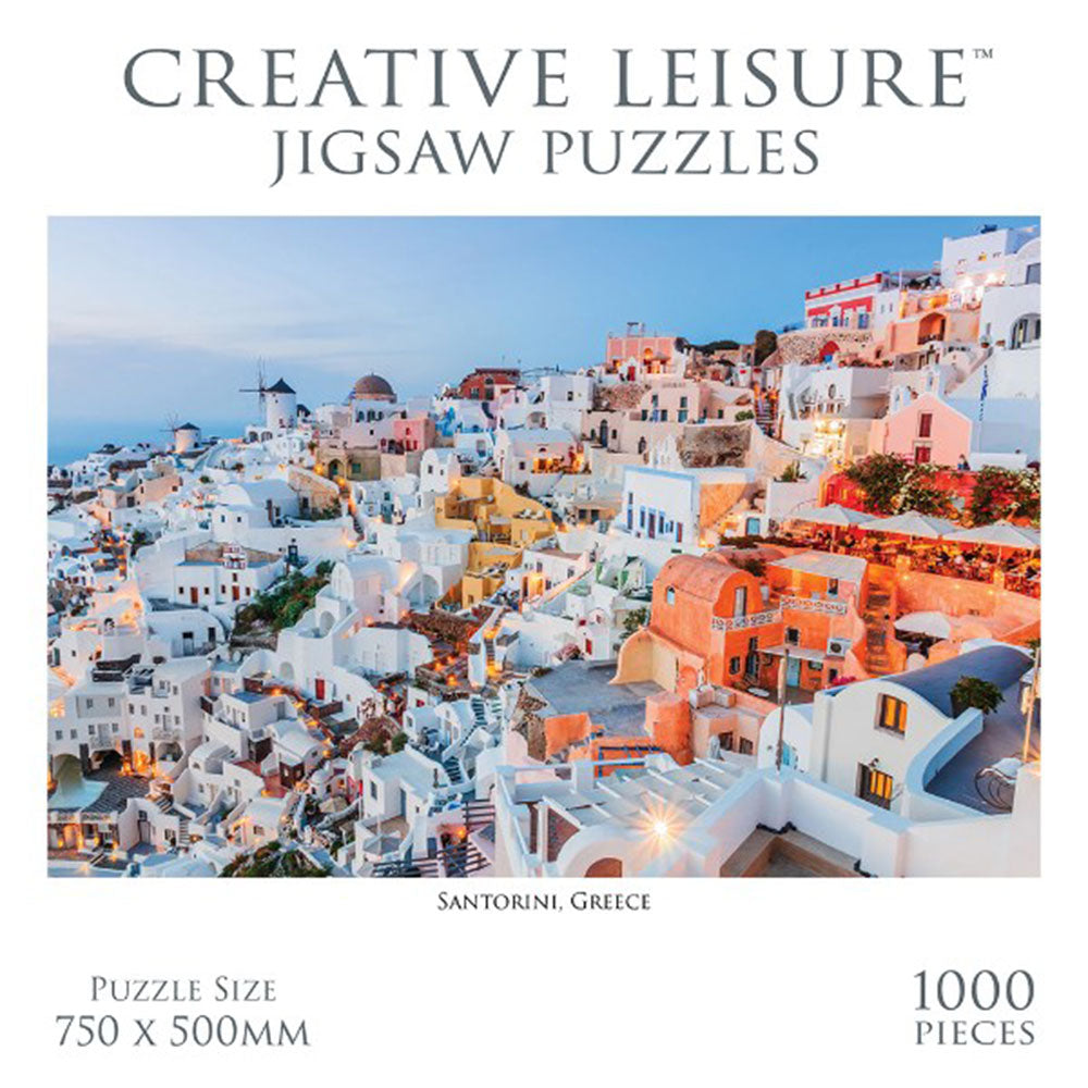 Puzzle créatif Santorin Greece Puzzle 1000pc