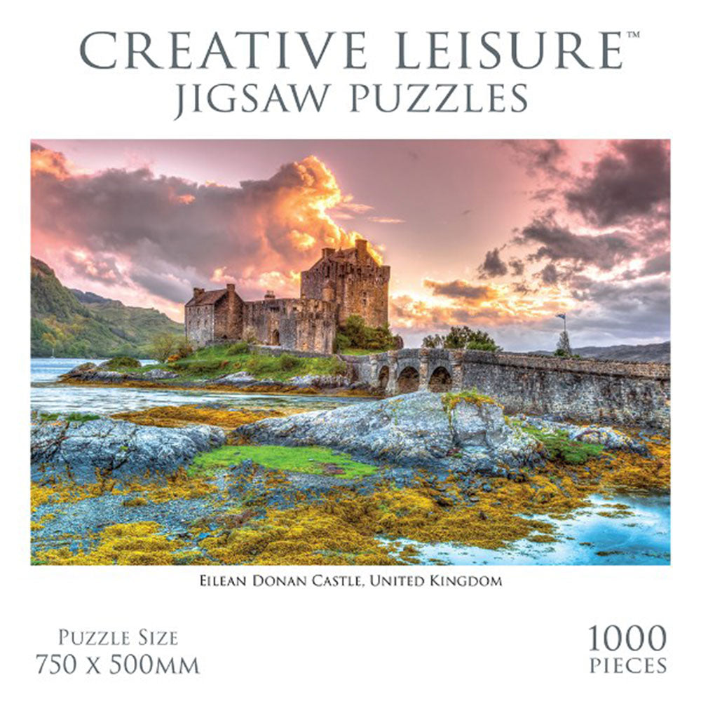 Puzzle créatif de loisir Eilan Donan Castle Puzzle 1000pc
