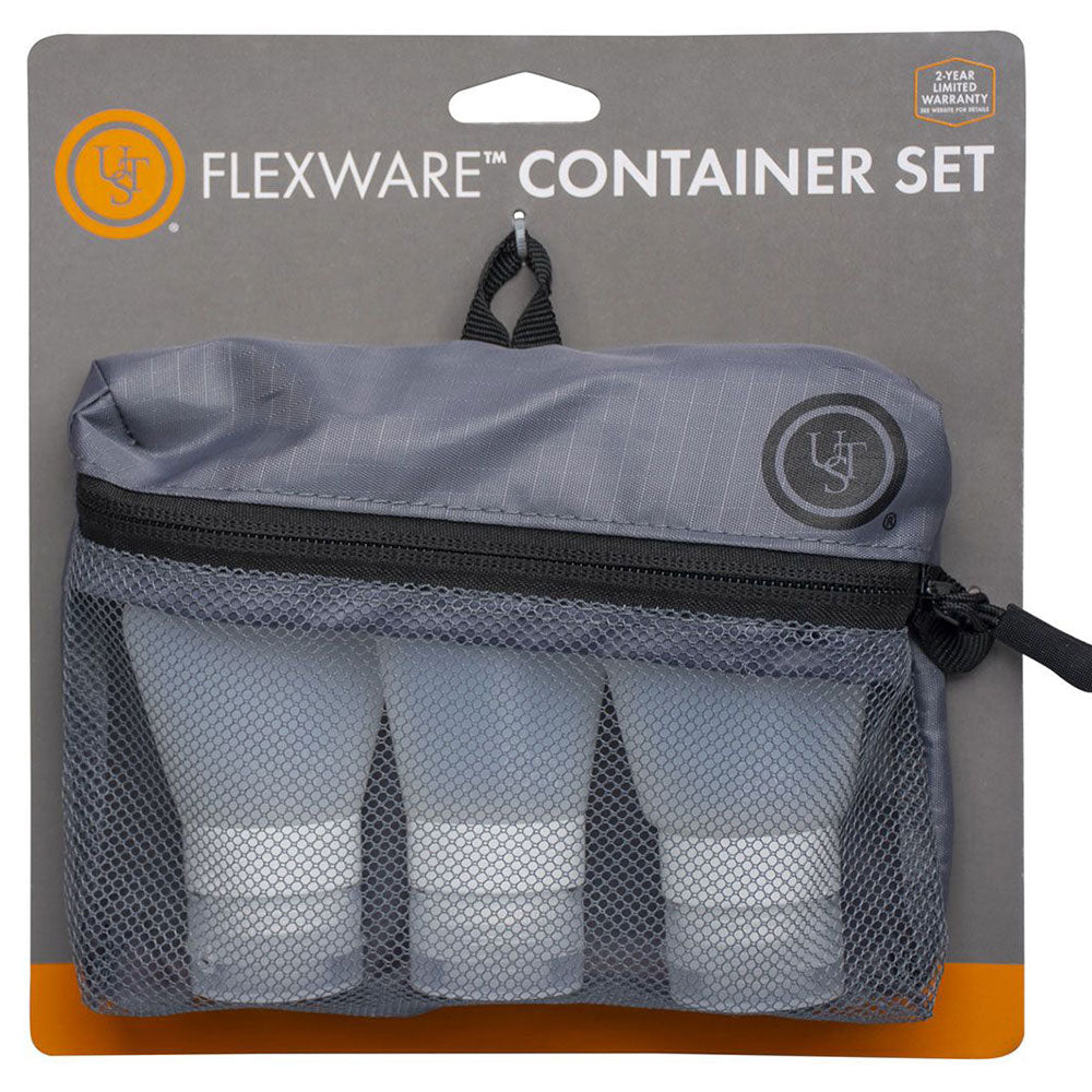 Ensemble de conteneurs UST Flexware et sac à fermeture éclair