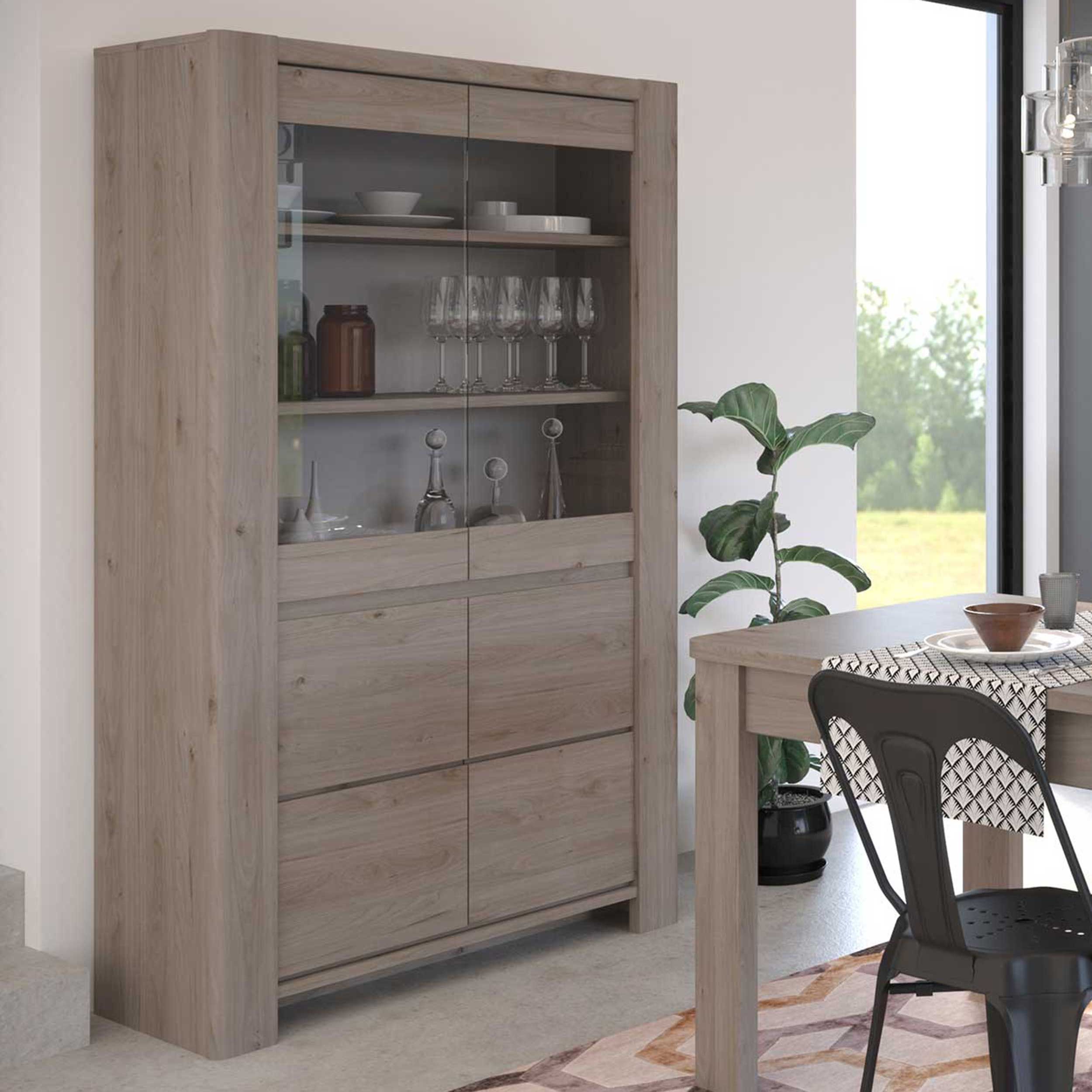 Vitrine Porto - gris