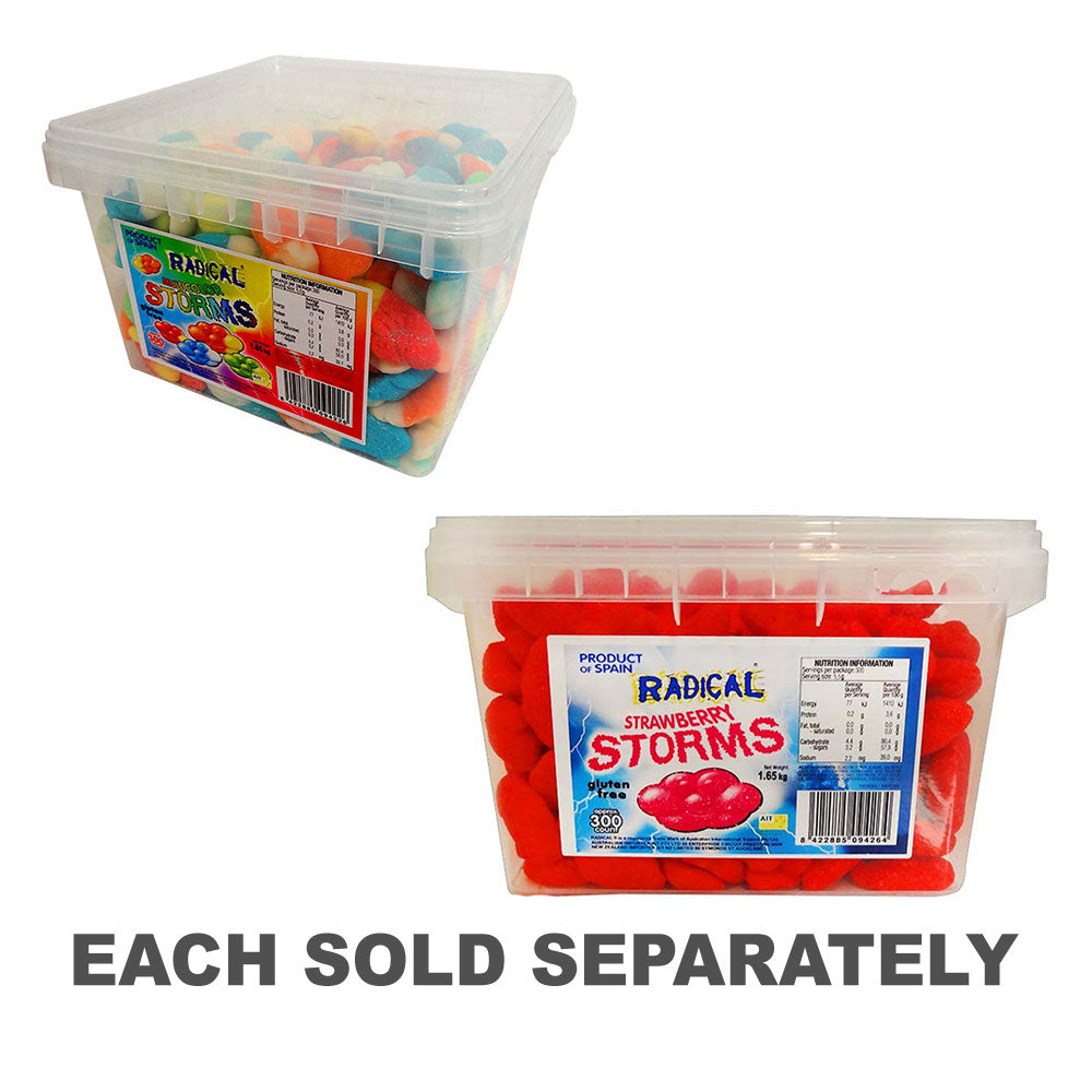 Tempêtes radicales.