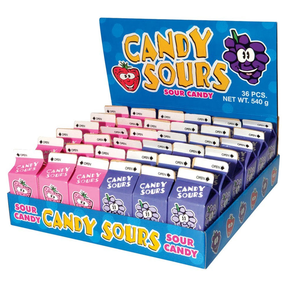Candy Sours Candy (36pcs / affichage)