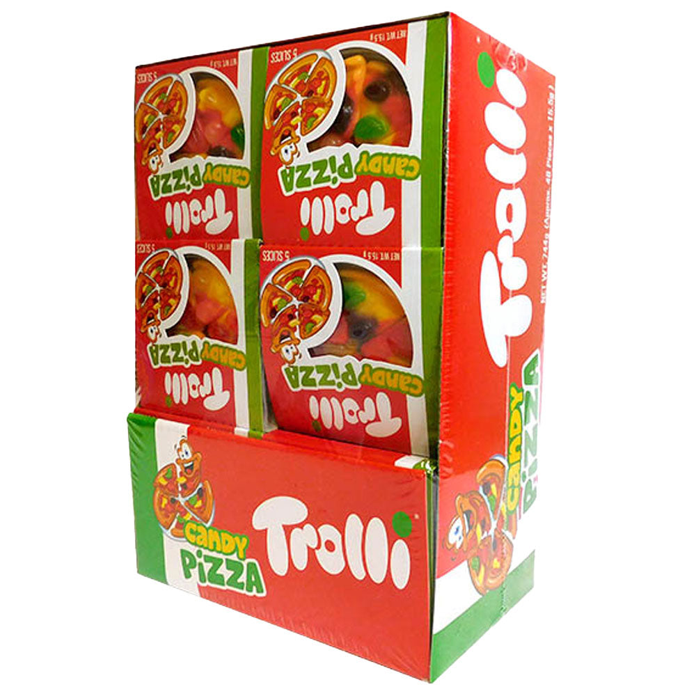 Trolli mini pizza gommeux 48pcs