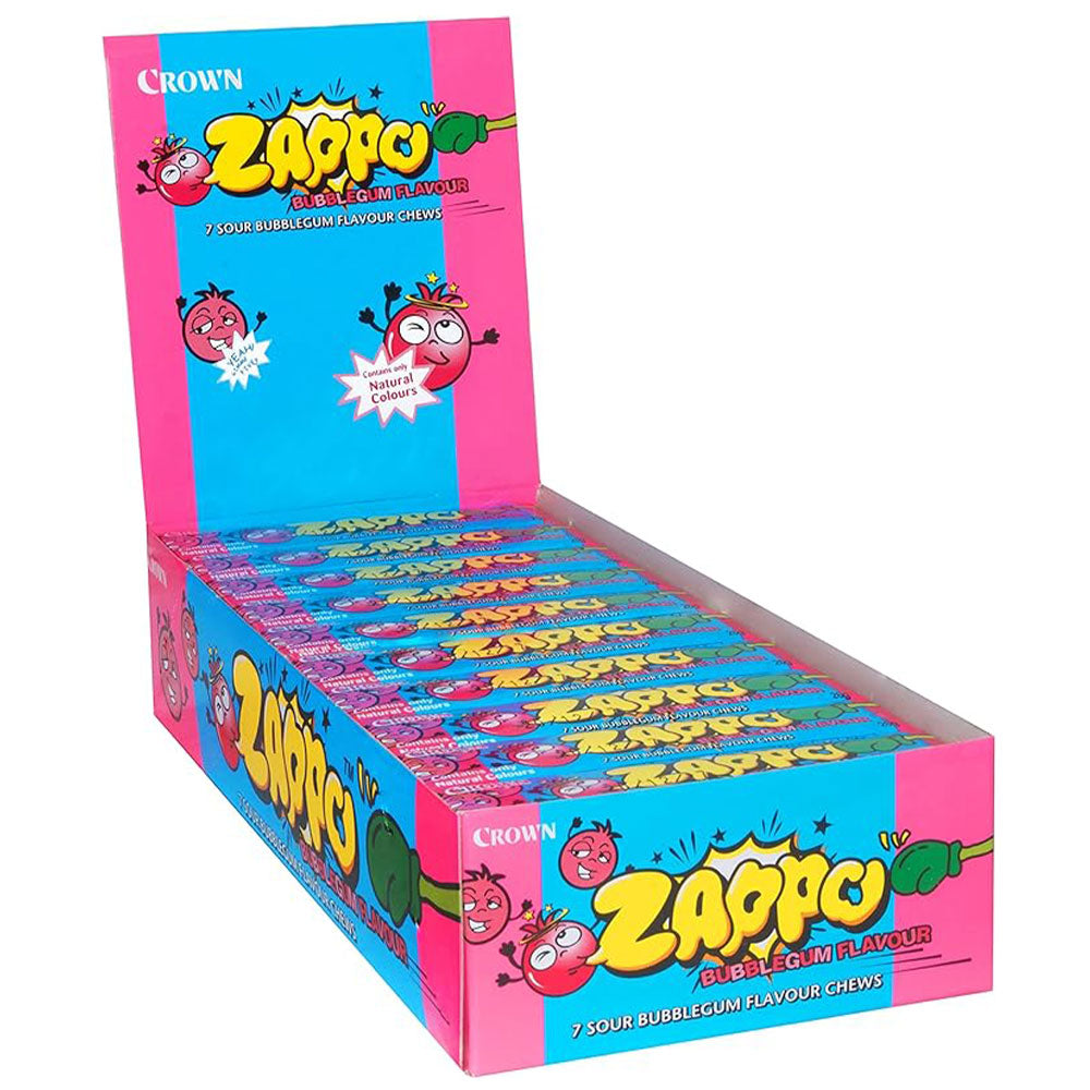 Zappo bubble gum mâcher 60pcs