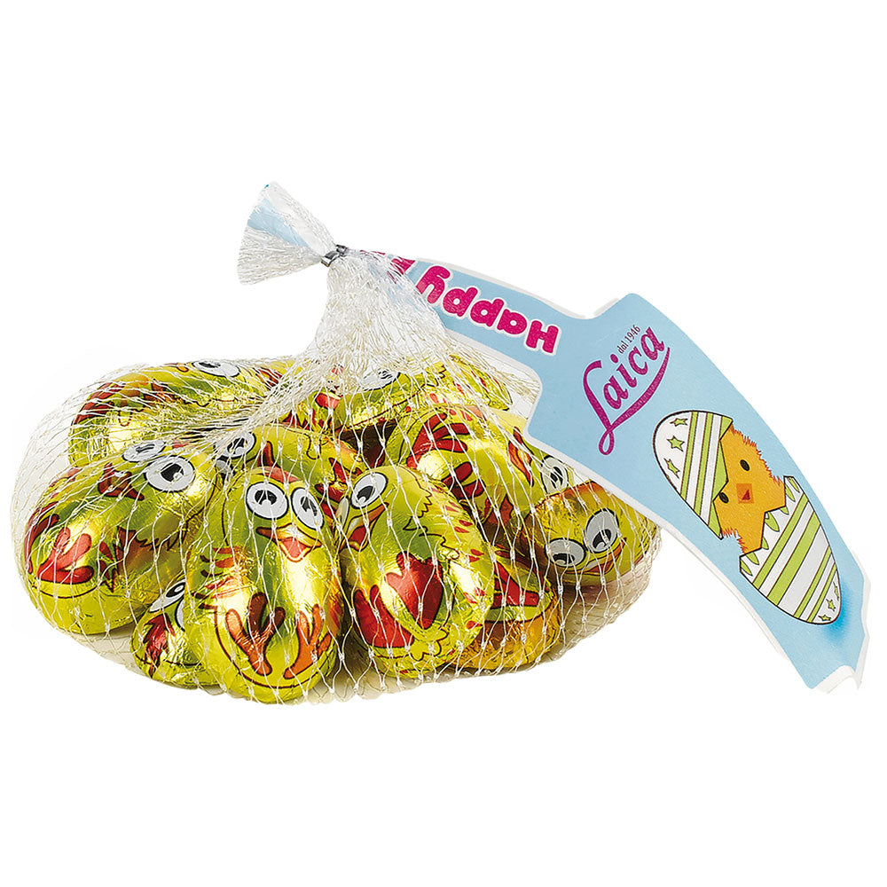 Chicks de Pâques chocolat au lait net