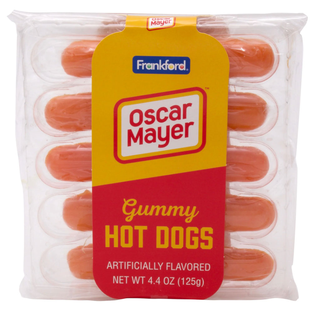 Hot dogs / packs gommeux de Francfort