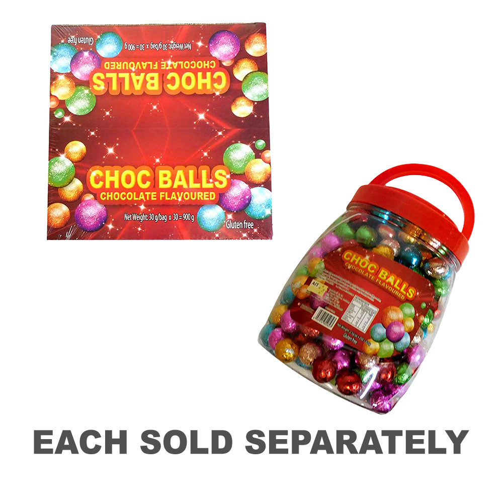 Boules de chocolat enduit de bonbons AIT