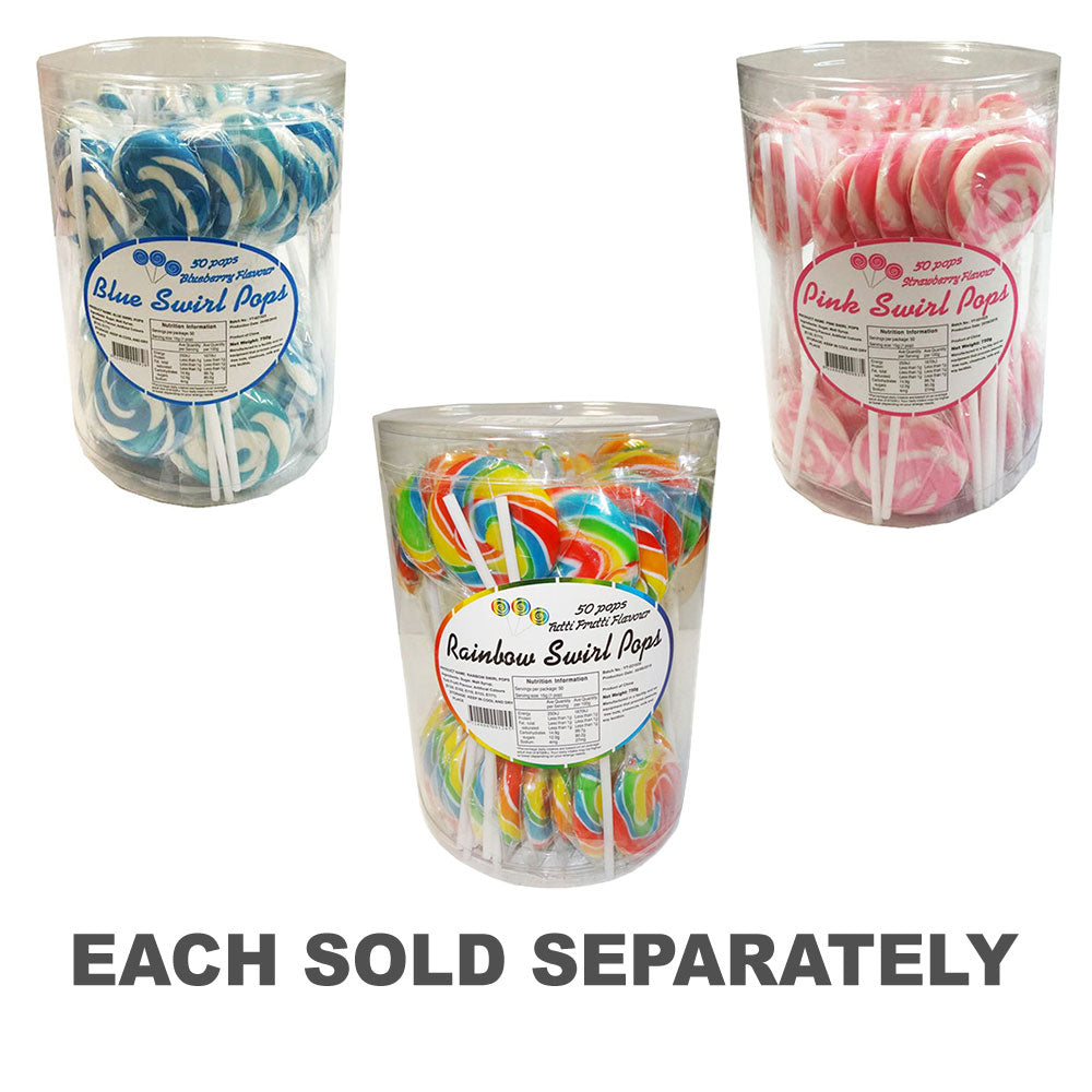 Swirl Pops Lollipops (50x15G)