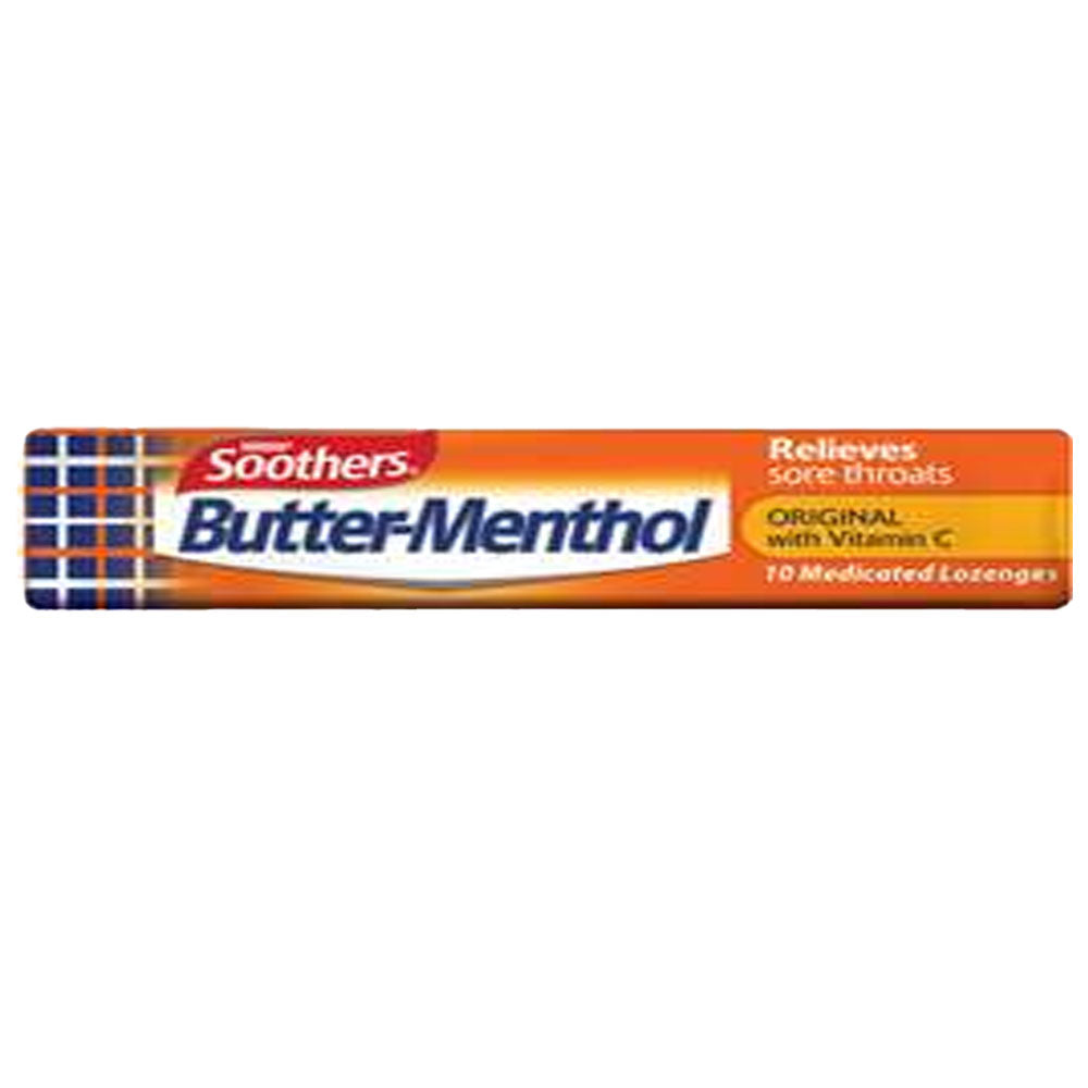 Butter Menthol Original Lezenges (36 packs)