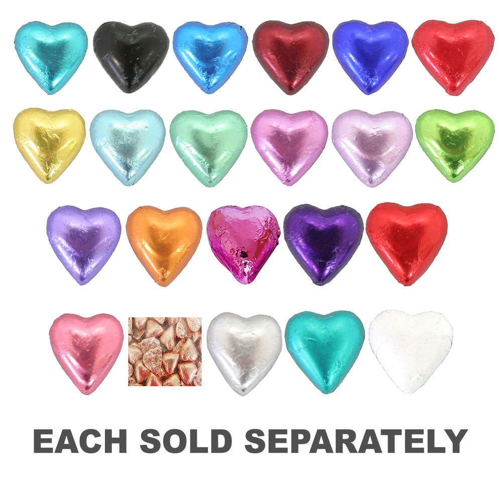 Coeurs de chocolat au lait belge 5kg