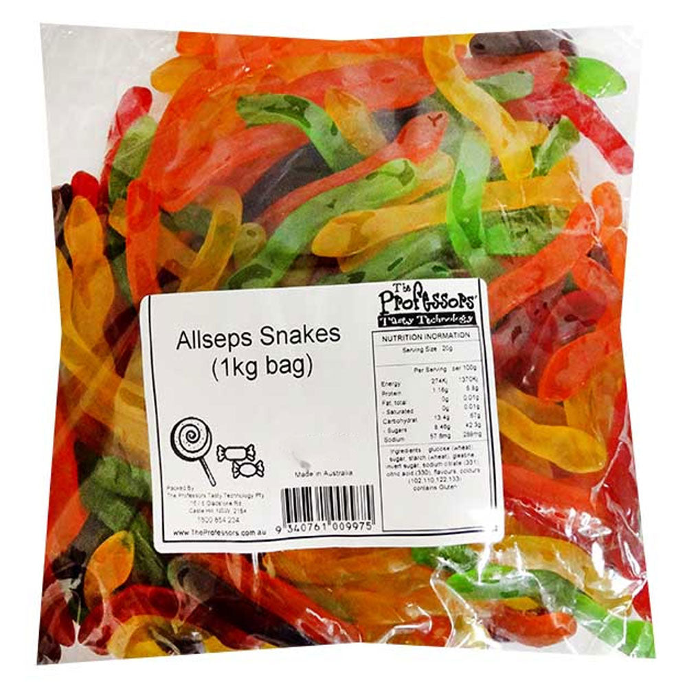 Allseps en vrac Snakes 1kg (8 sacs)