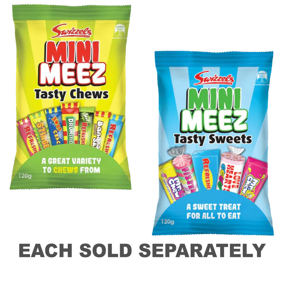 Swizzels mini meez packs savoureux