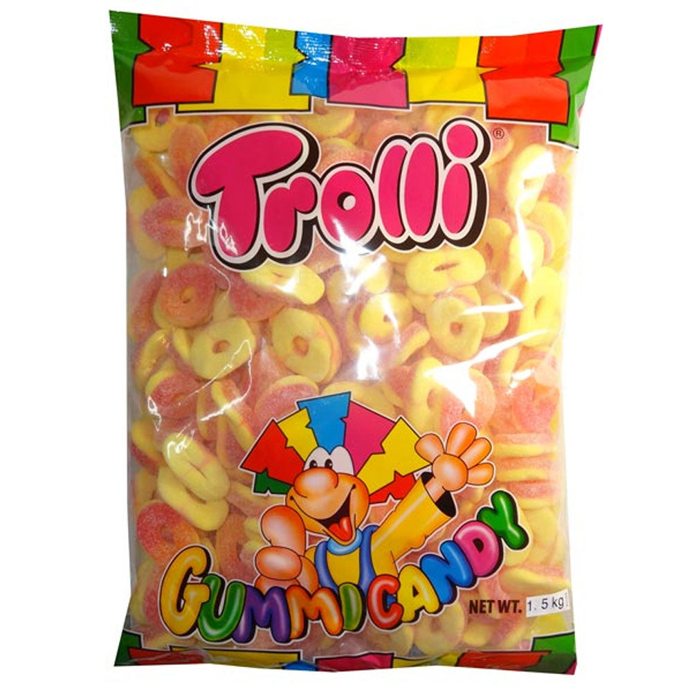 Trolli Sour Peach Rings de 1,5 kg