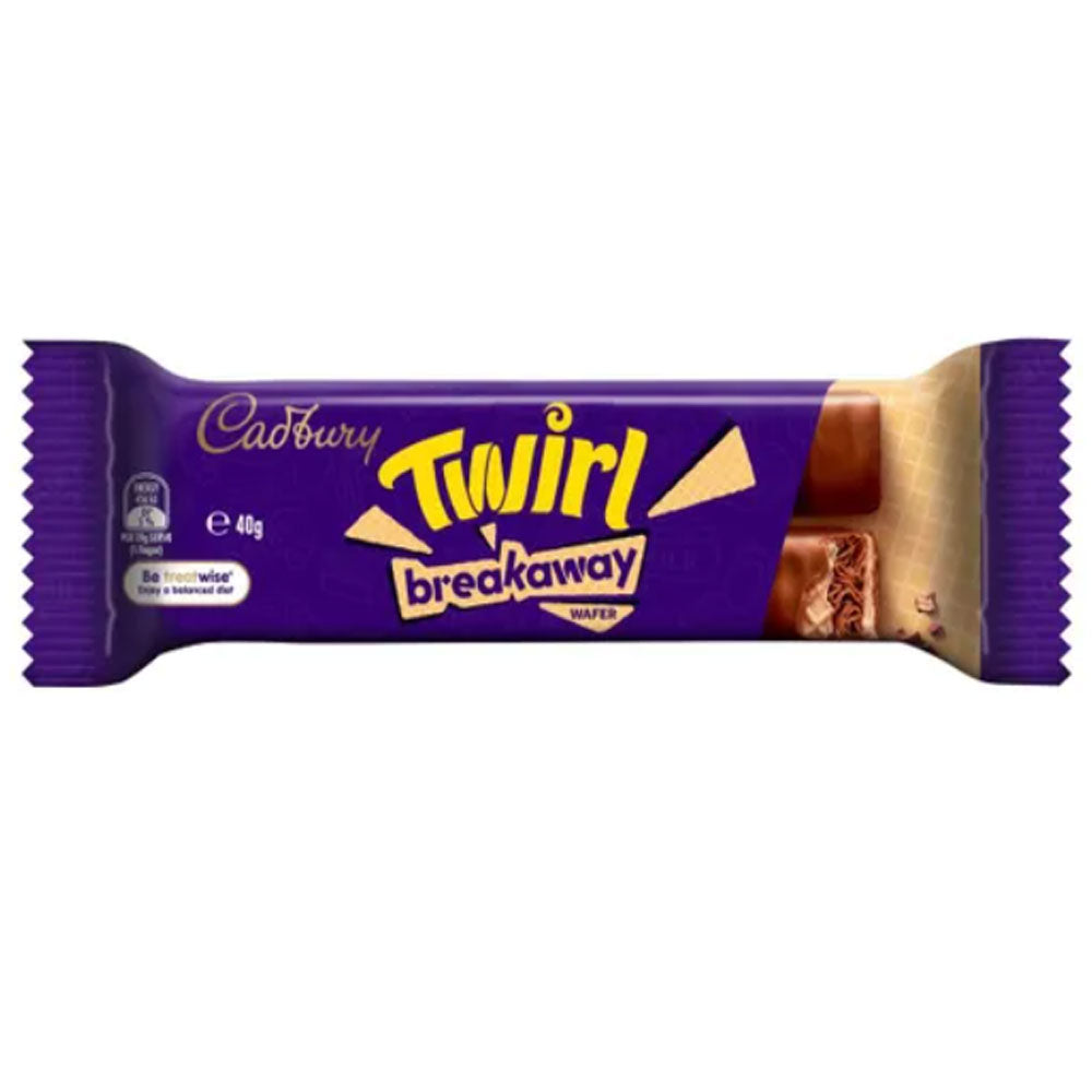 Bars Cadbury Twirl (40pcs / affichage)