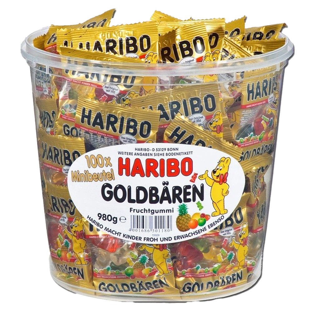 Baignoire Haribo Minibags Gold Bears