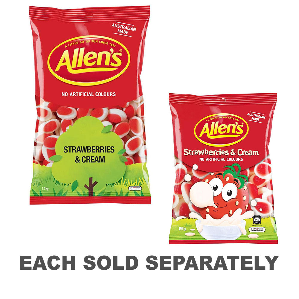Fraises et crème Allens