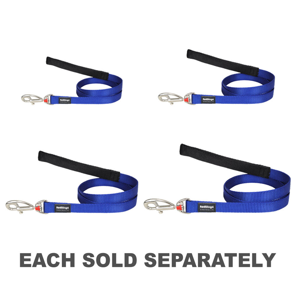 Classic Dog Lead (bleu foncé)