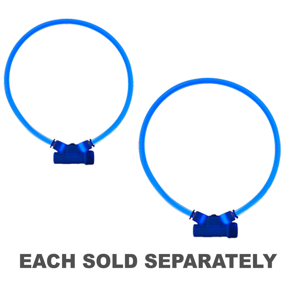 Dingo rouge lumitube illuminé (bleu foncé)