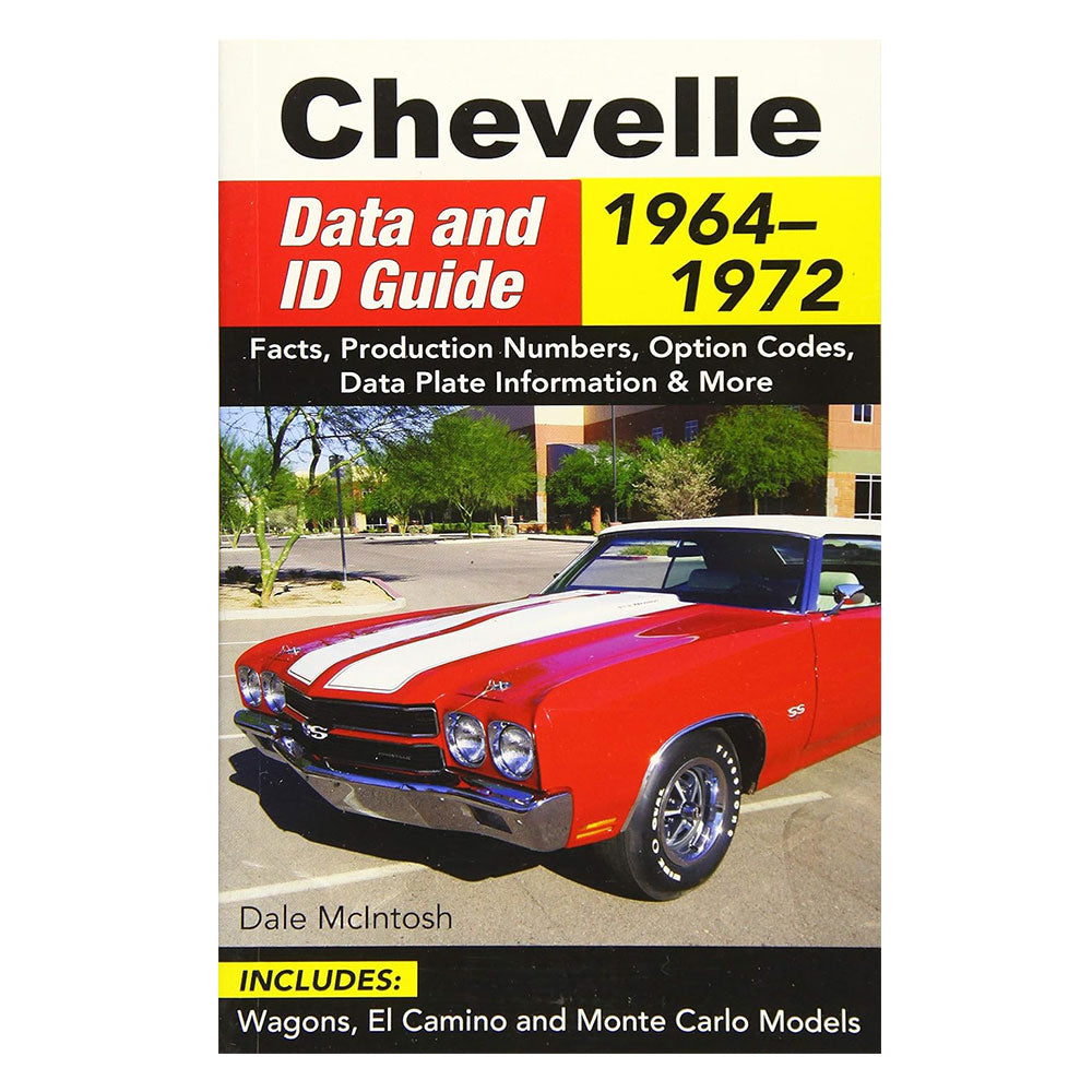 Guide de données et d'identification de Chevelle 1964-1972 (Softcover)