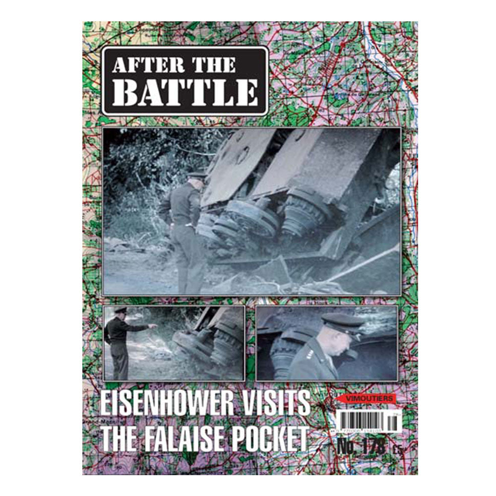 Après la bataille n ° 178, Eisenhower visite la poche Falaise