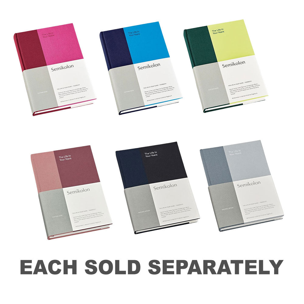 La vie de vos années A5 Journal à 5 ​​ans