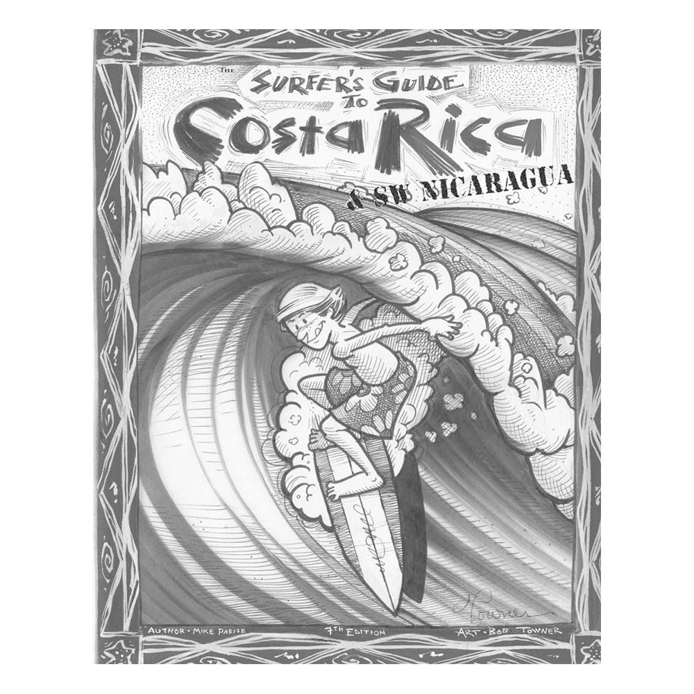 Guide des surfeurs du Costa Rica (couverture souple)