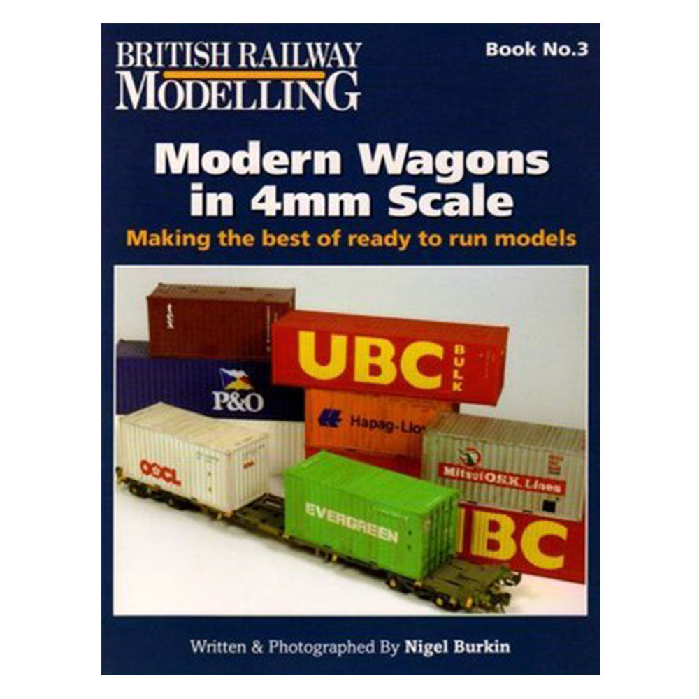 Wagons modernes dans le livre 3 à l'échelle de 4 mm (Softcover)