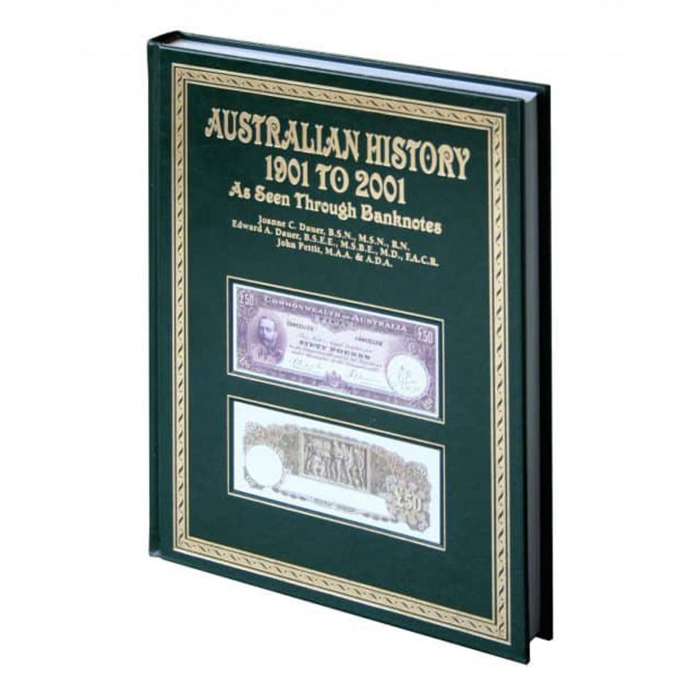 Australian History 1901-2001 vu par le livre de billets de banque