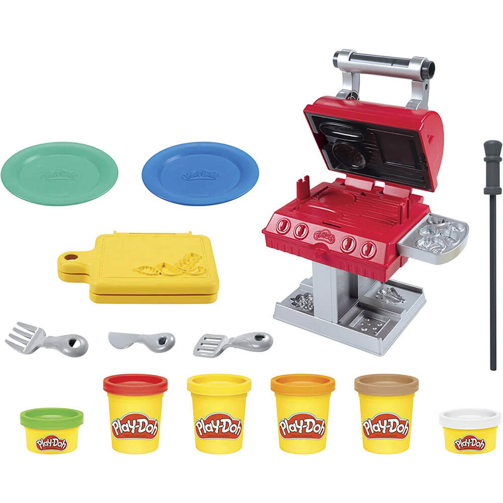 Play-doh grill'n'stamp bbq playset