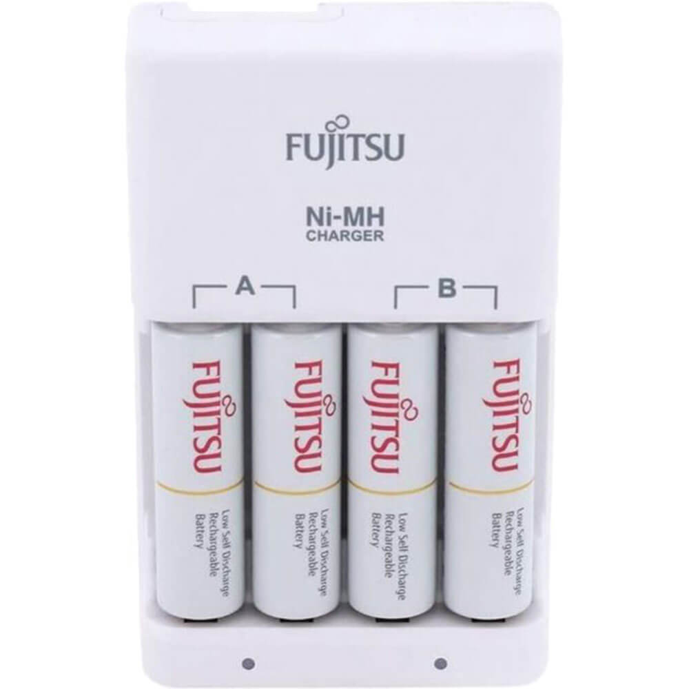 Ensemble de chargeur Fujitsu avec batterie de 4pcs 2000mAh AA Ni-MH