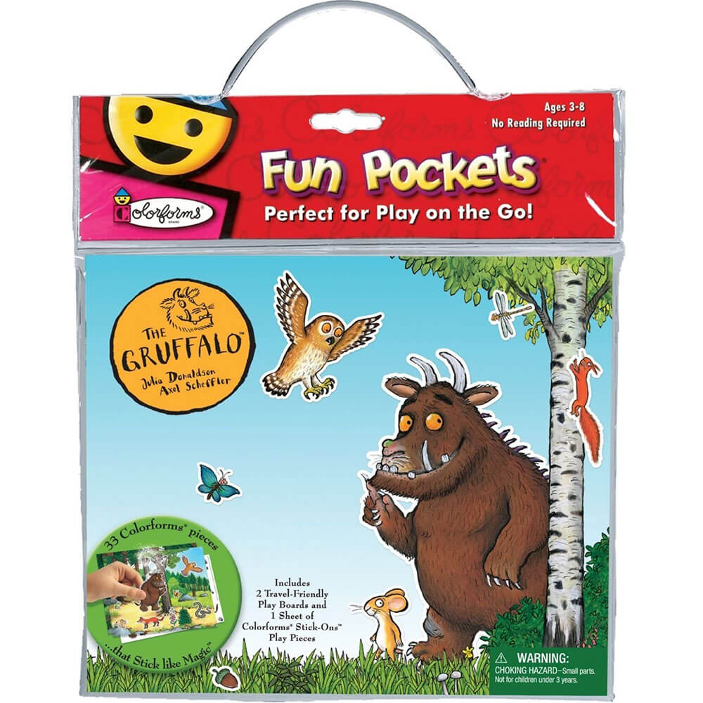 Ensemble d'autocollants de poche amusant Gruffalo