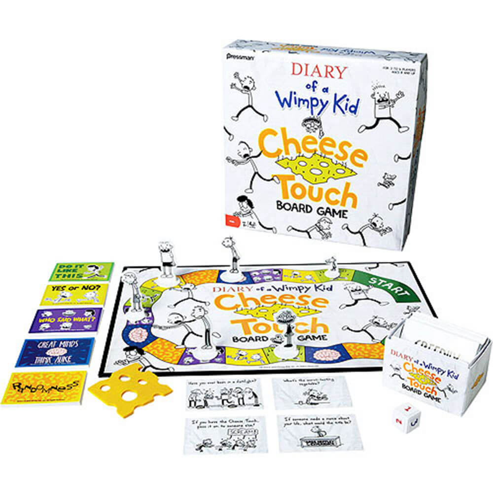Journal d'un jeu de société Wimpy Kid Cheese Touch Touch