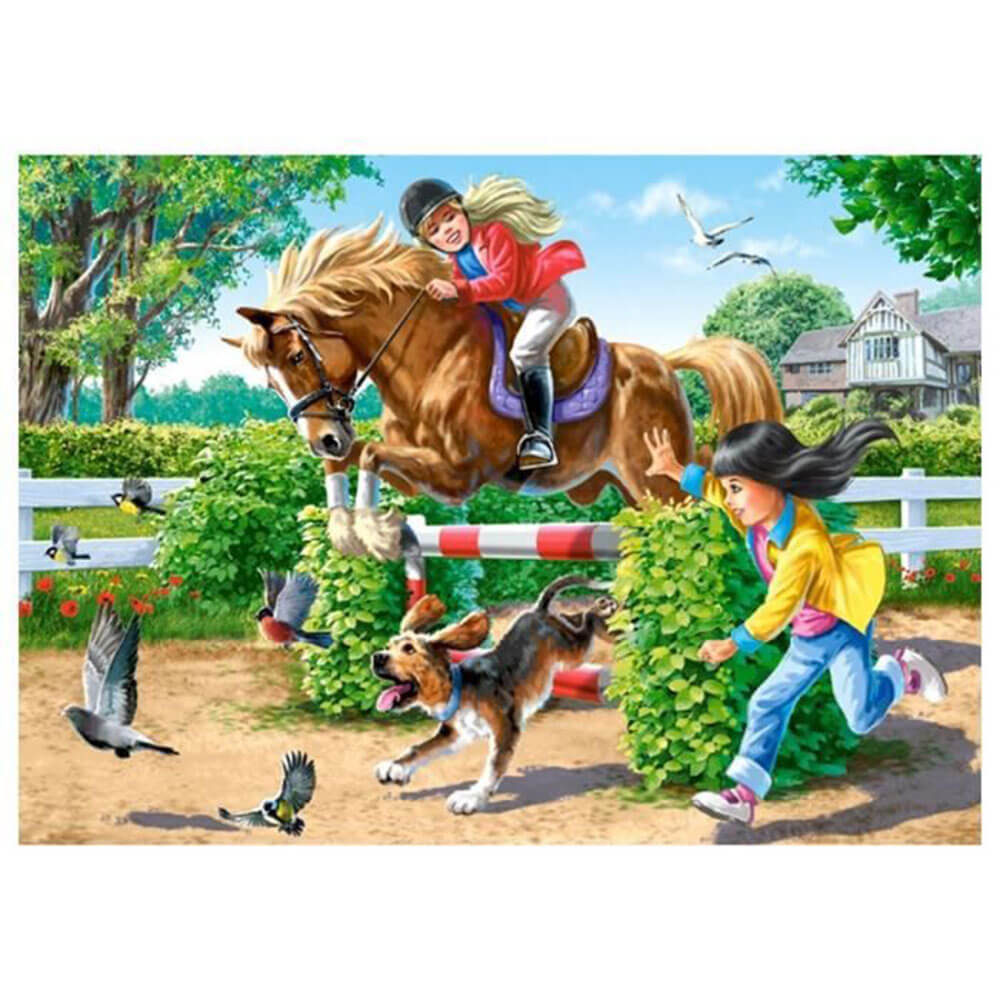 Castorland Horse Riding Holidays Puzzle 108pcs