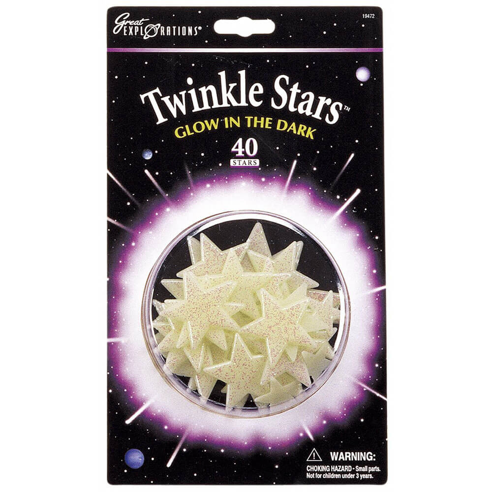Étoiles brillantes de Twinkle 40pcs
