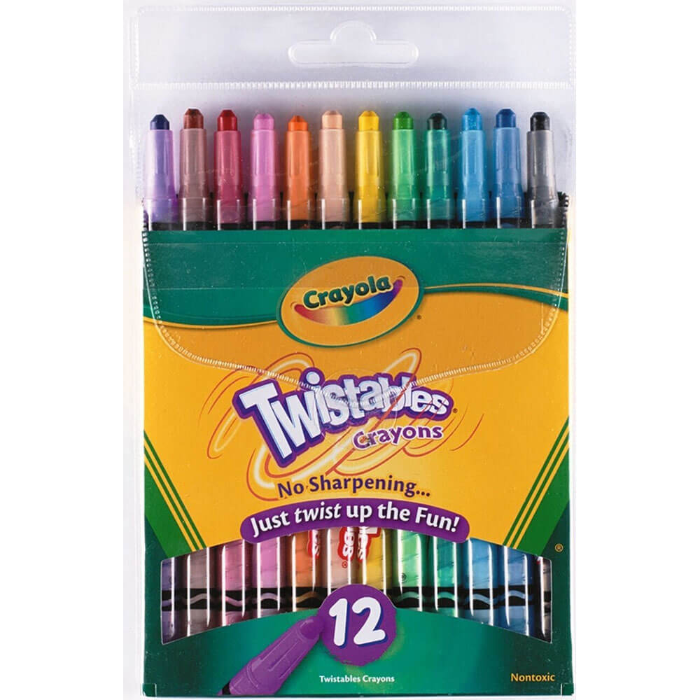 Crayola twistables 12 crayons