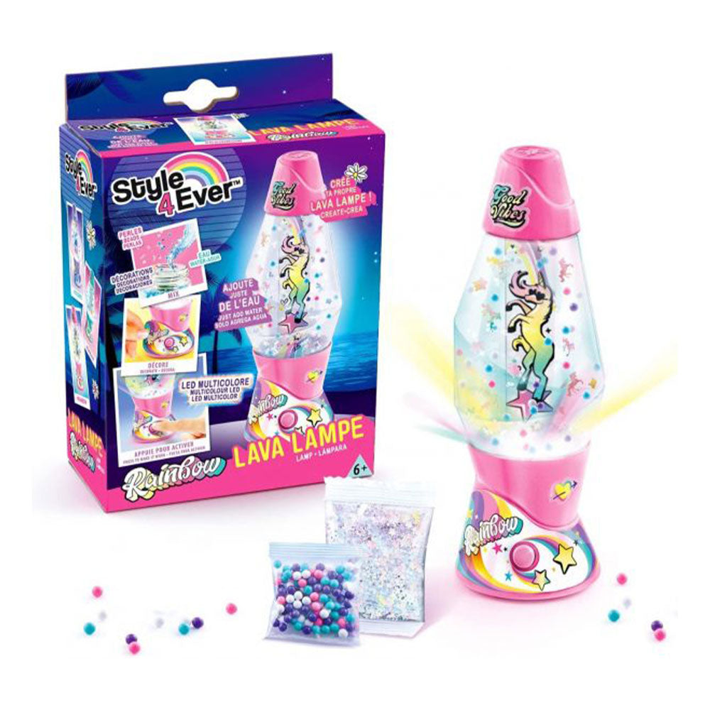 Style 4 Aver DIY Cosmic Mini Lava Lampe