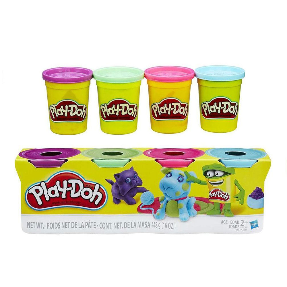 Play-doh Bold Color 4pcs