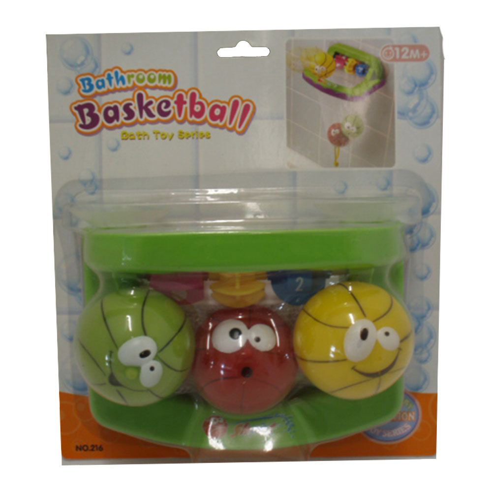 Série de jouets de salle de bain de basket-ball