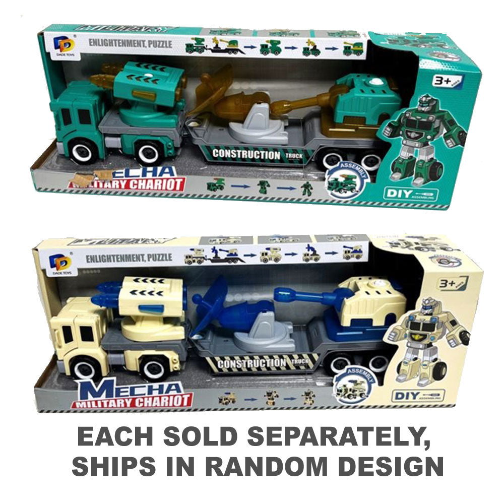 Transformer le véhicule militaire Mecha (1pc aléatoire)