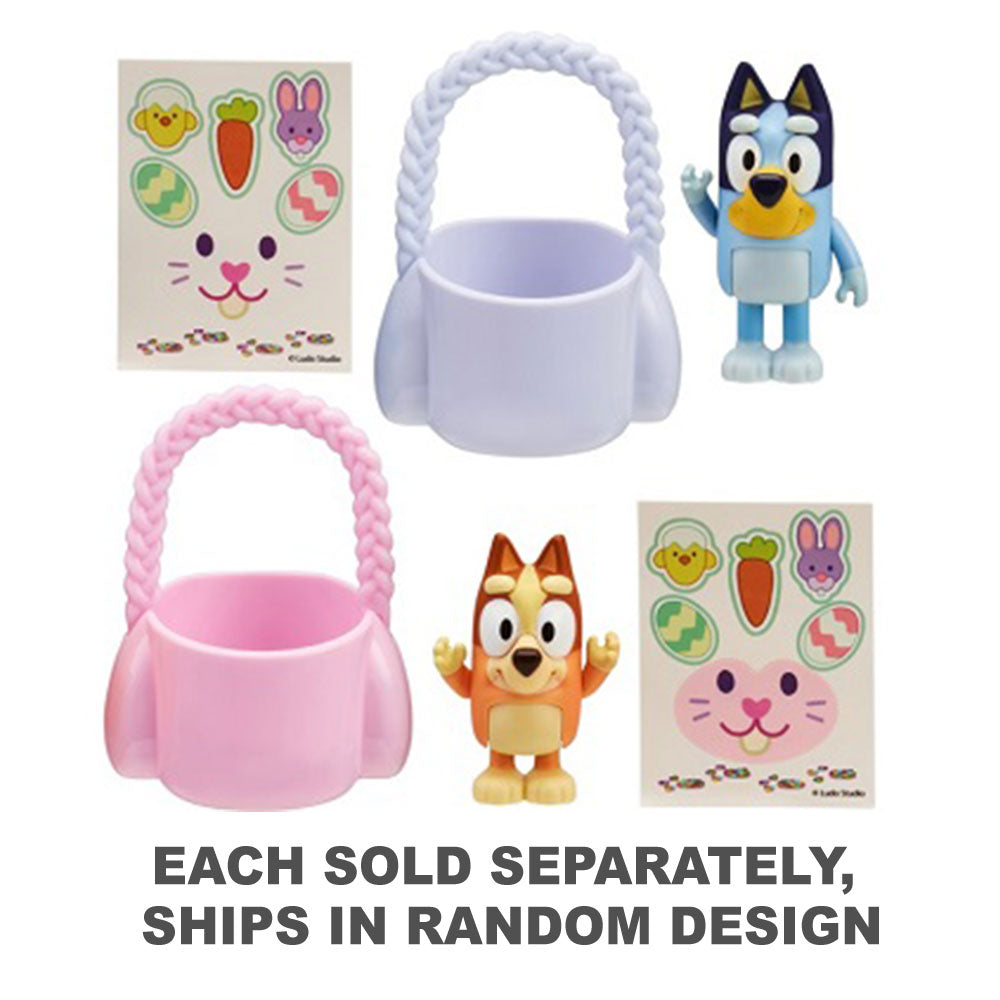 Panier d'oeufs de Pâques Bluey S6 (style aléatoire 1pc)