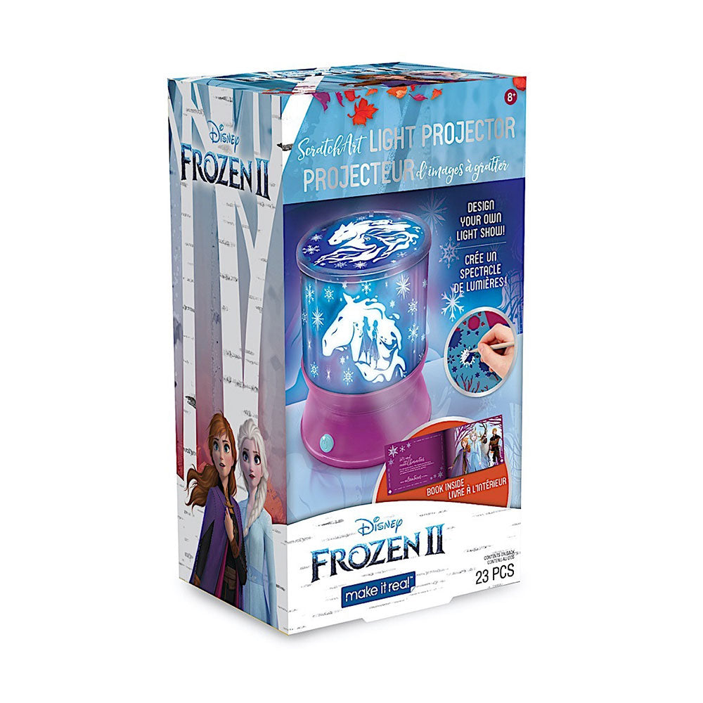 Make It Real Disney Frozen 2 Scratchart Light Projecteur