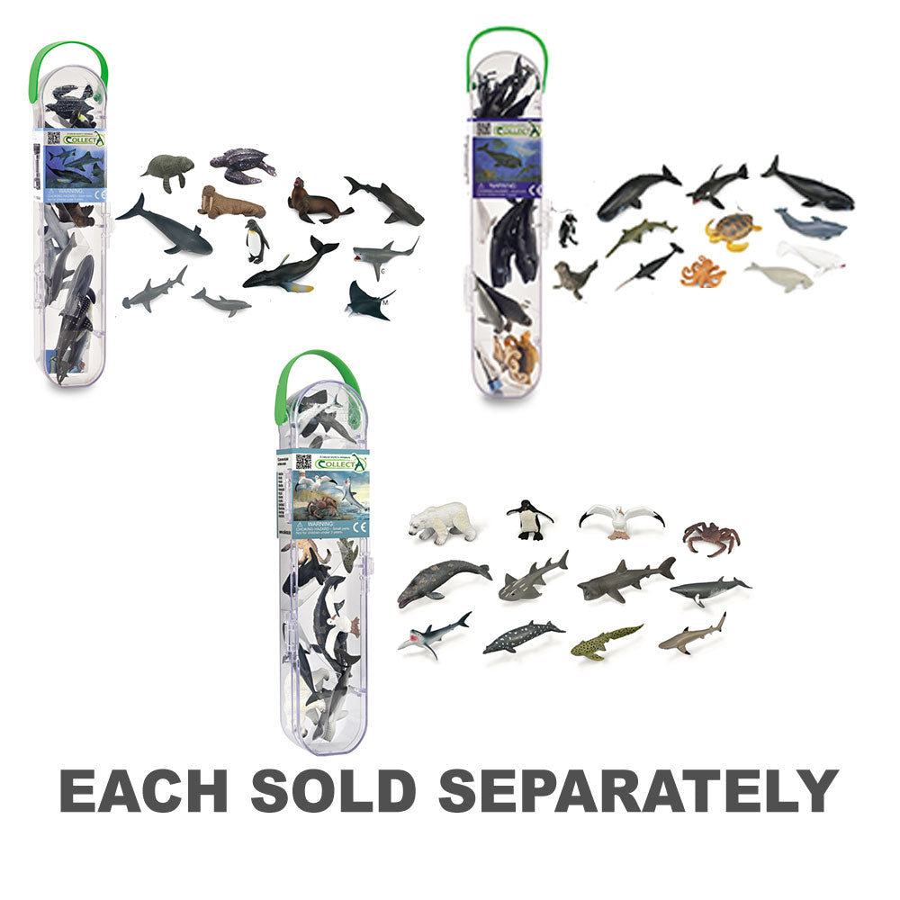 Collecta Marine Figures en jeu de cadeaux de tube (pack de 12)